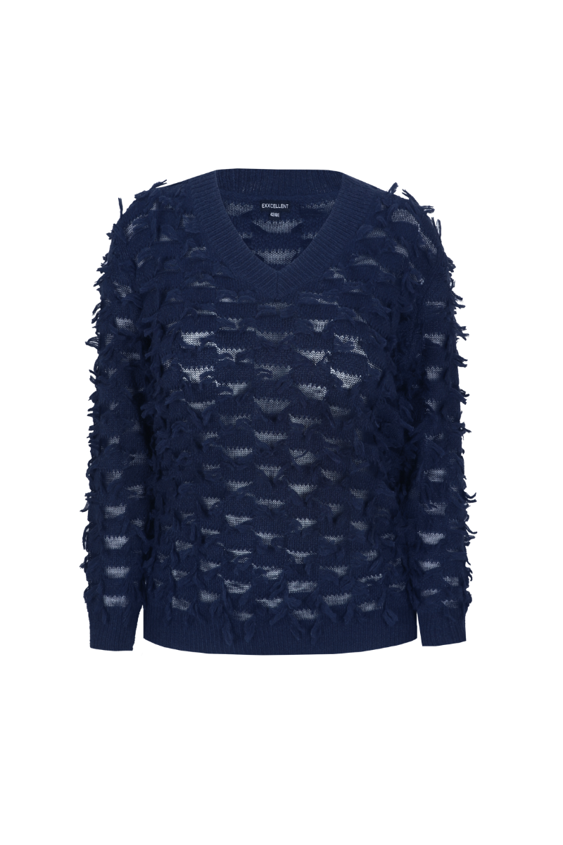 Exxcellent Briona knit pullover Eclipse 26NOE04