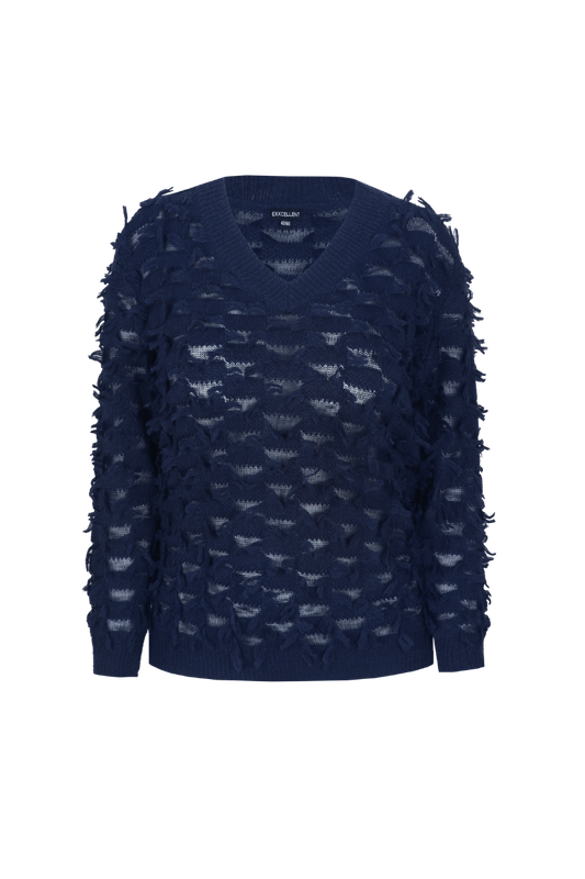 Exxcellent Briona knit pullover Eclipse 26NOE04