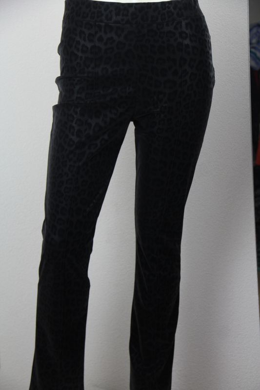 Only-M Broek met naad Brushed Animal Nero 234.27DG
