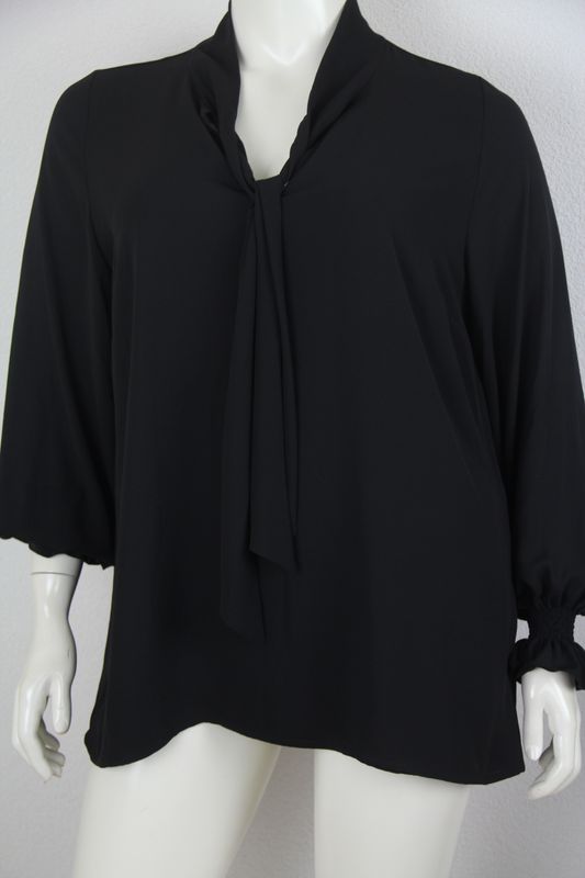 Only-M Tuniek LM met halsstrik en roezelman Nero 234.84DG