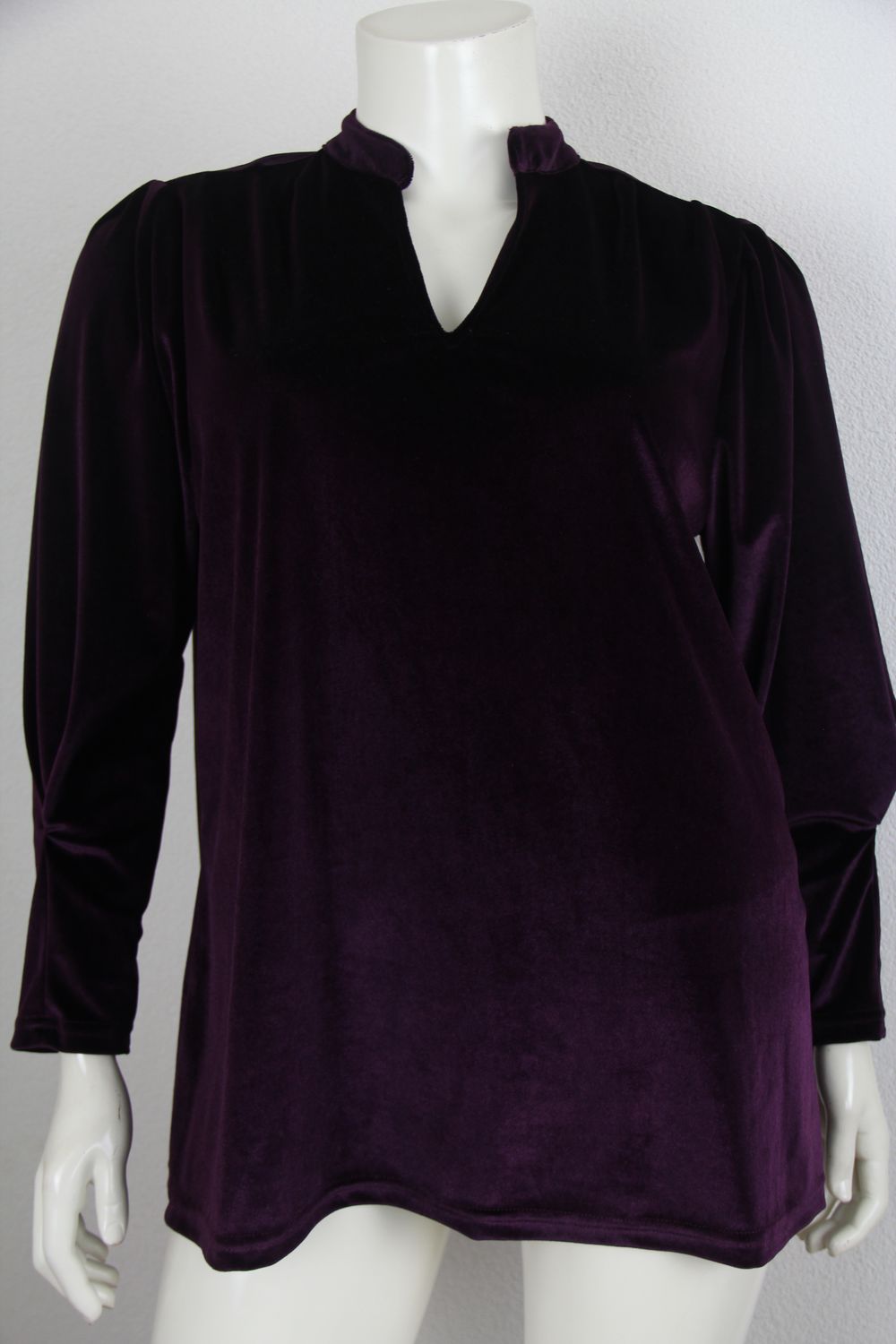 Only-M Tuniek LM met pofmouw Madox Dark Bordo 234.49DG