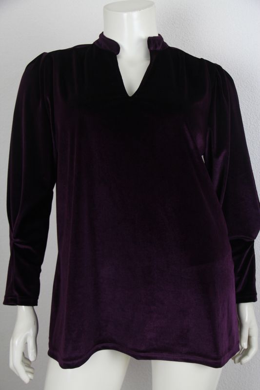 Only-M Tuniek LM met pofmouw Madox Dark Bordo 234.49DG