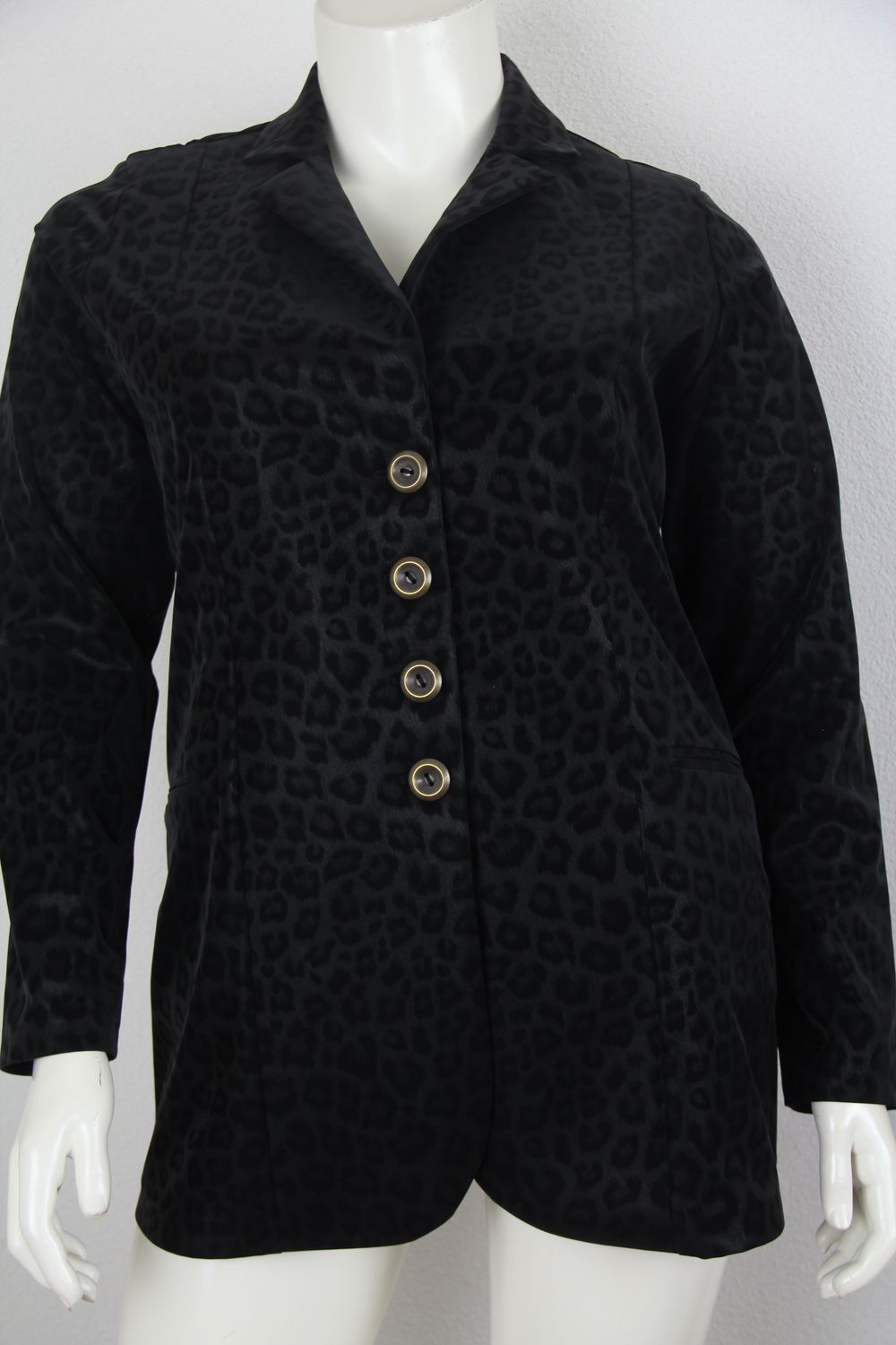 Only-M Blazer midi Brushed Animal Nero 234.29DG