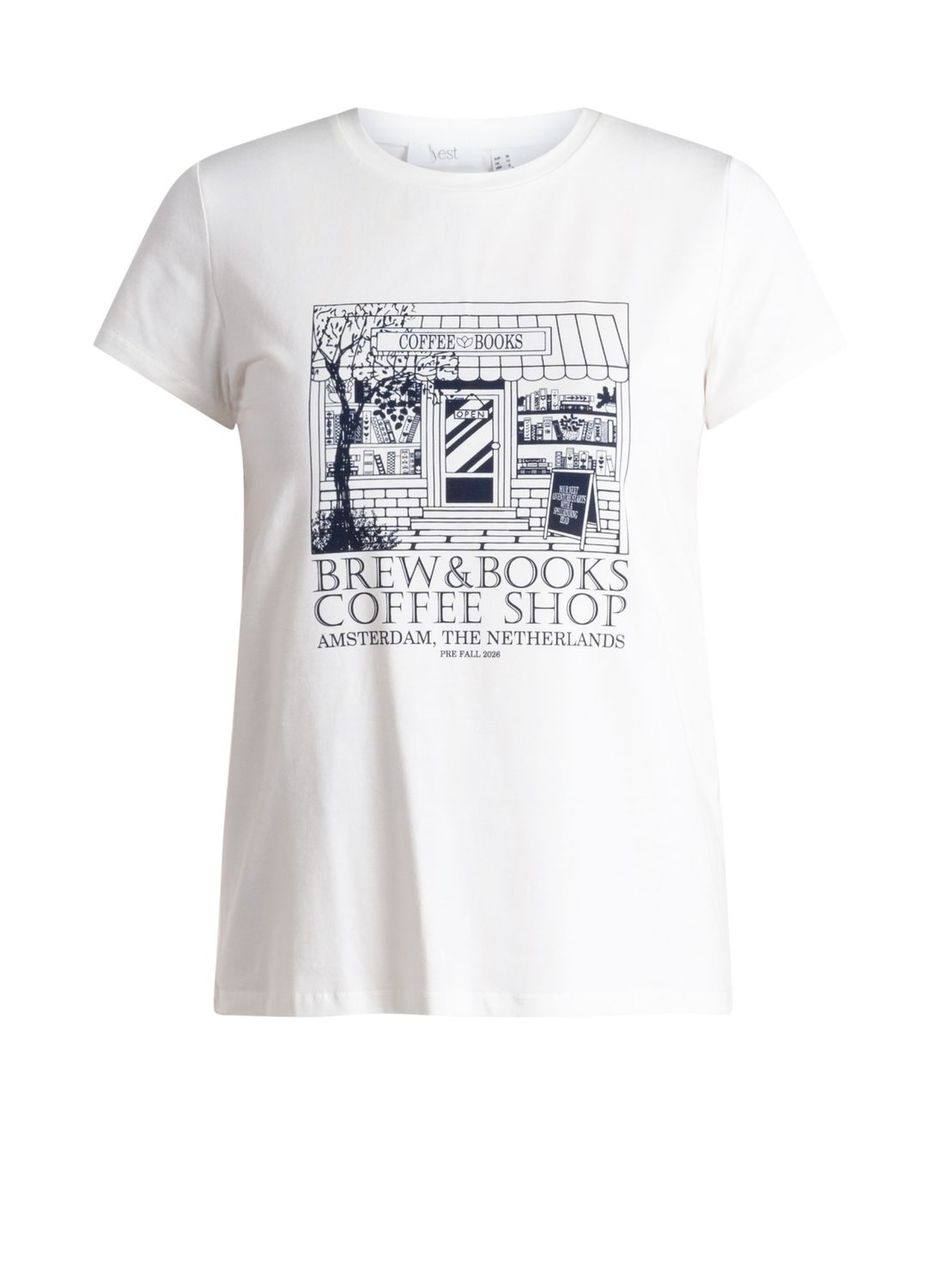 Yest Curve T-shirt White A006422