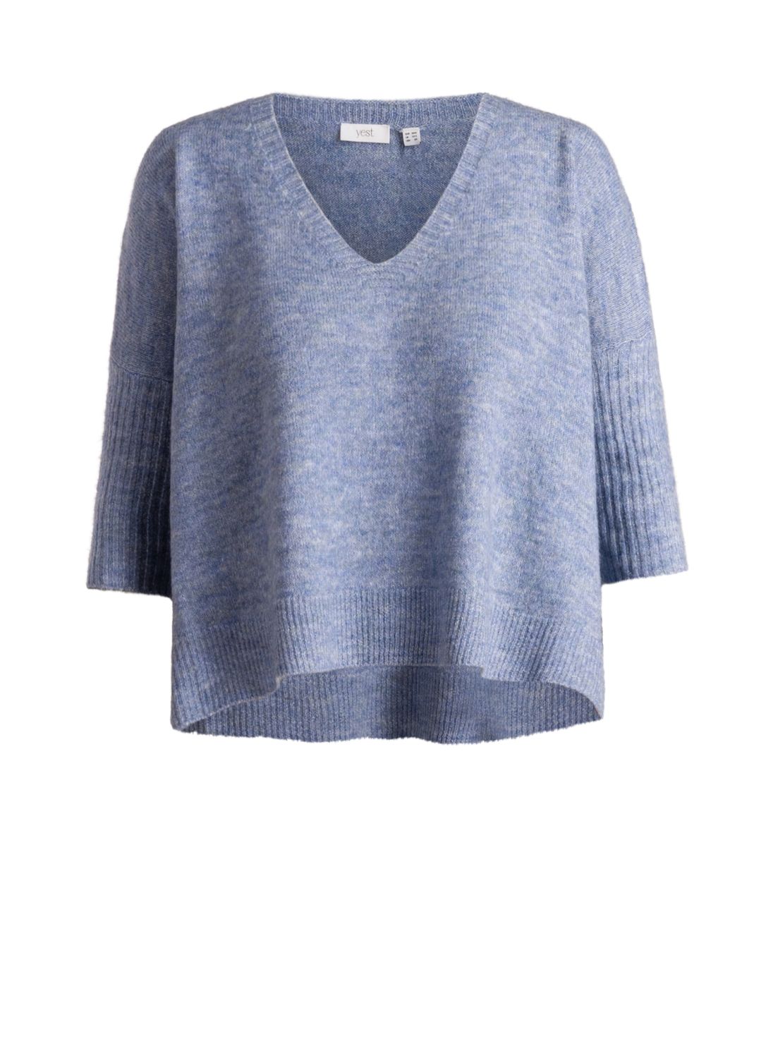 Yest Curve trui Morning Blue/Melange A006702