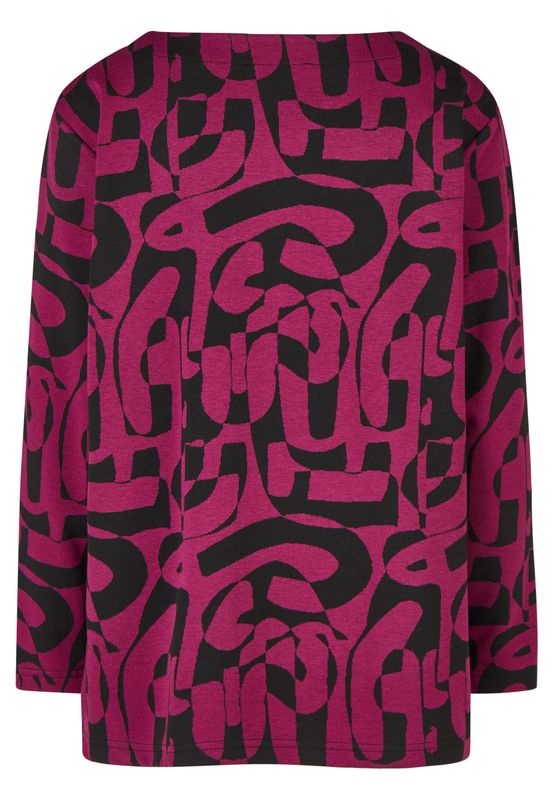 Doris Streich trui 1/1 Arm Fuchsia 367119