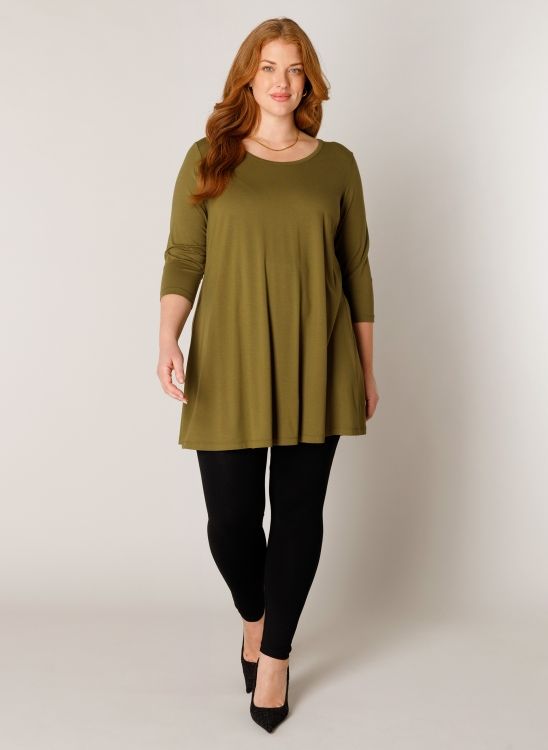 Base Level Curvy Aria Olive 7000029