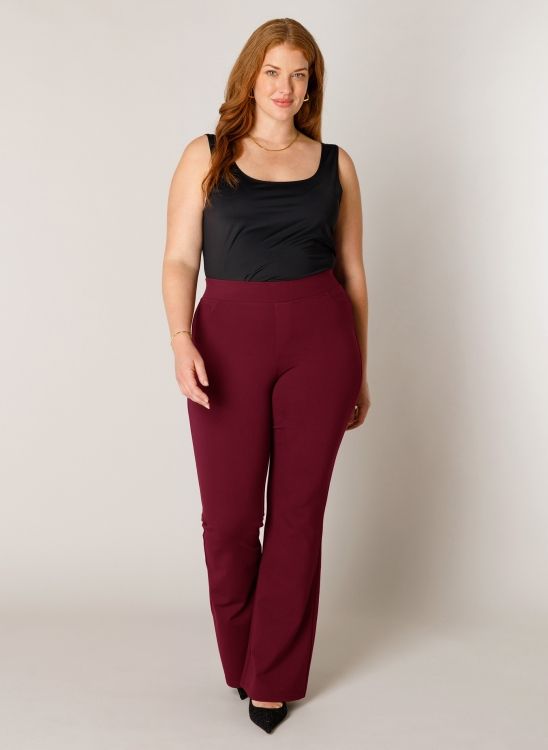 Base Level Curvy Allie Wine Red 7000011