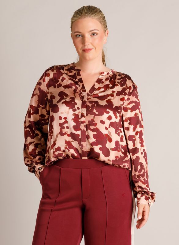 Yest Curve Wine Red/Multi Colour A006433