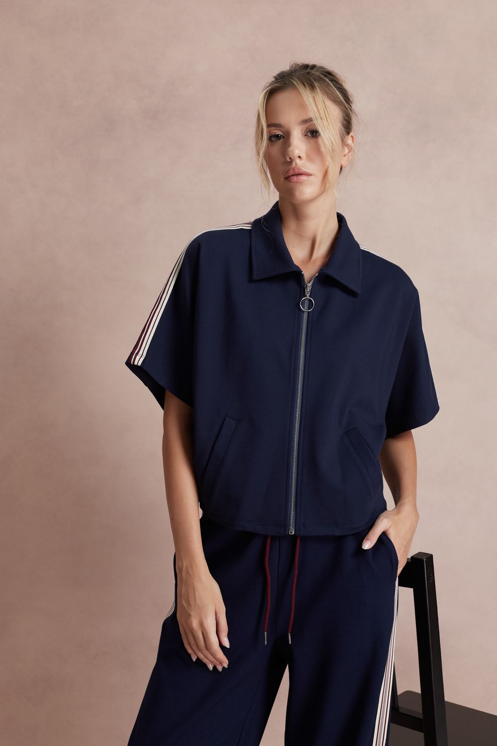 Phebe Cassy Vest Navy UB.263.S.201