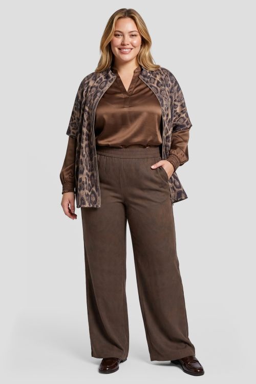 Exxcellent Elody jacket Light Camel/Black 26NOE02