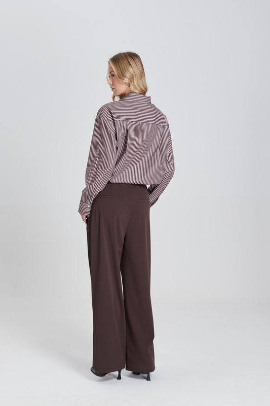 Phebe Jenny Blouse Bruin UB.263.L.103
