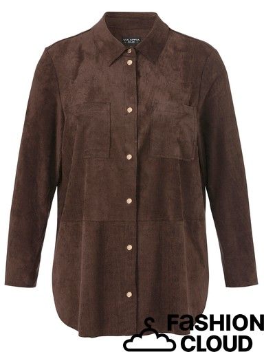 Via Appia Due Blouse suede Bruin 2614781