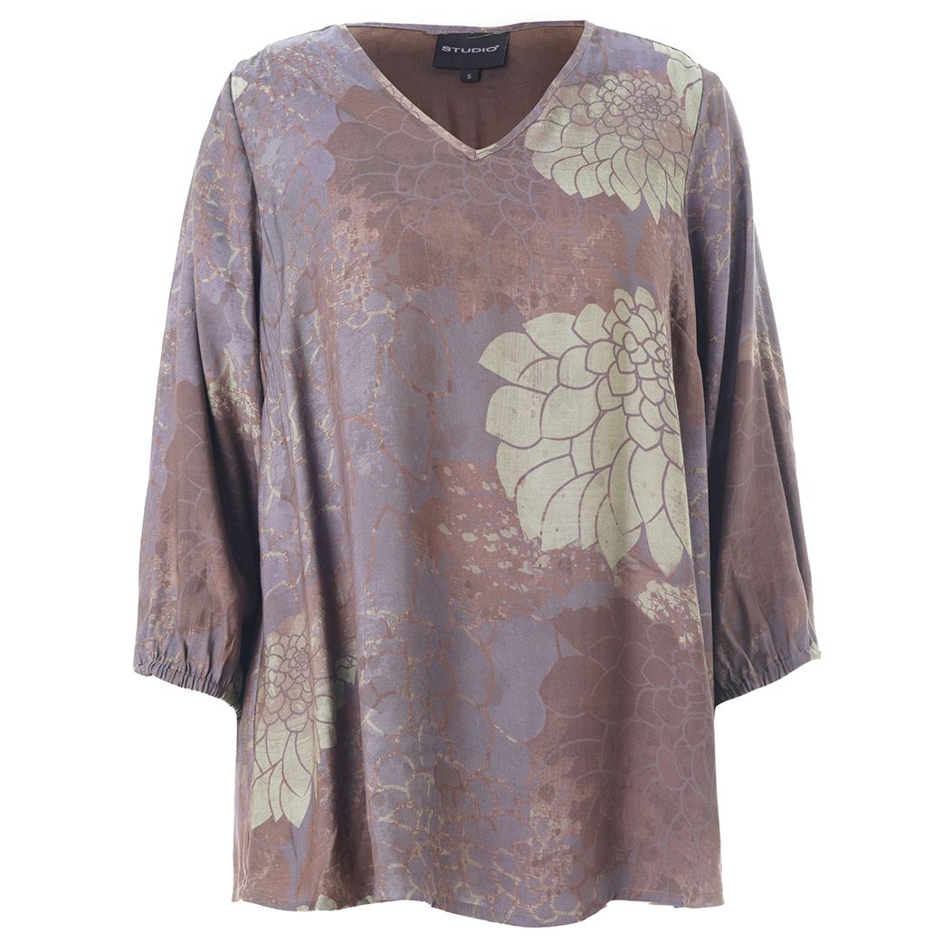 Studio SEmmy Blouse Brown green mix S265830