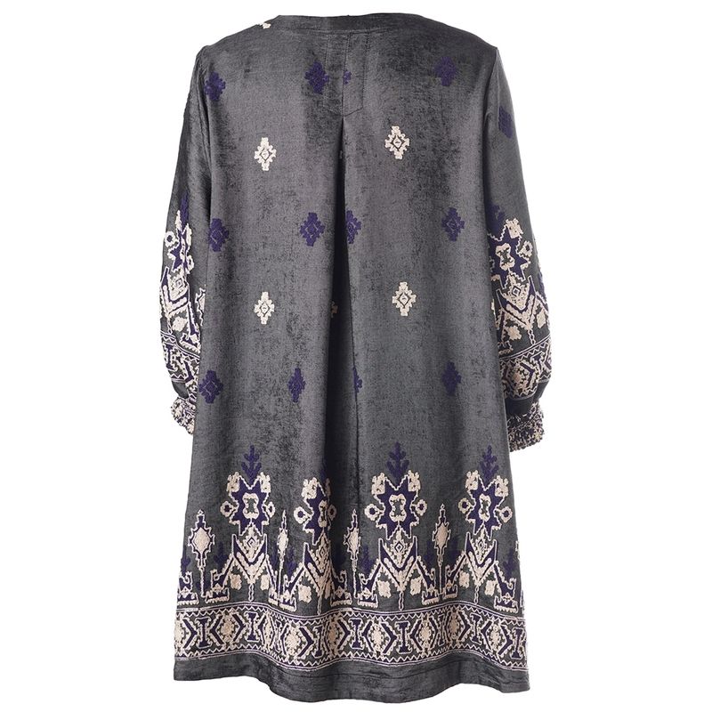 Gozzip Meta Tuniek white blue print G265029
