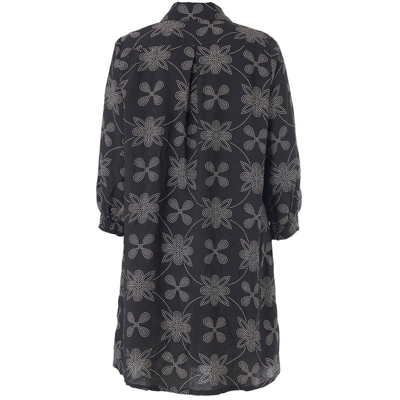 Studio SEmilie Shirt Black/Grey with white dot flow S265807