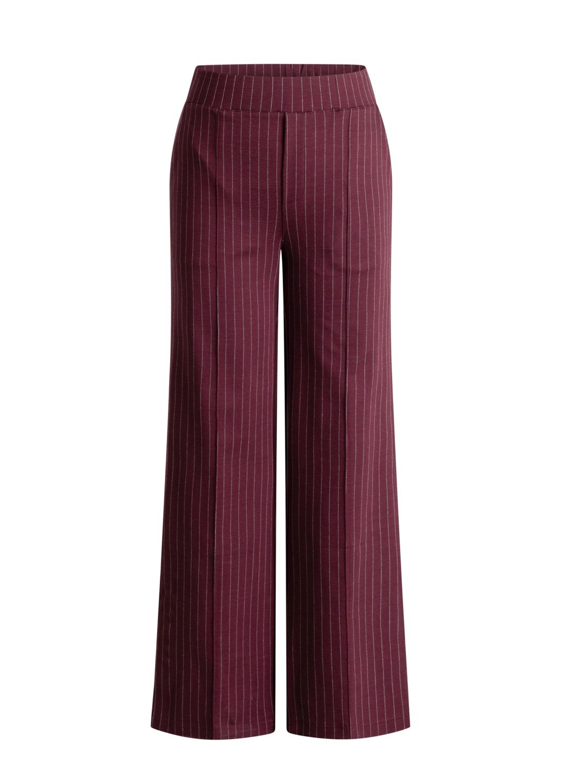 Yest Curve Deze pantalon heeft een elegante kri Wine Red/Grey Melang A006439