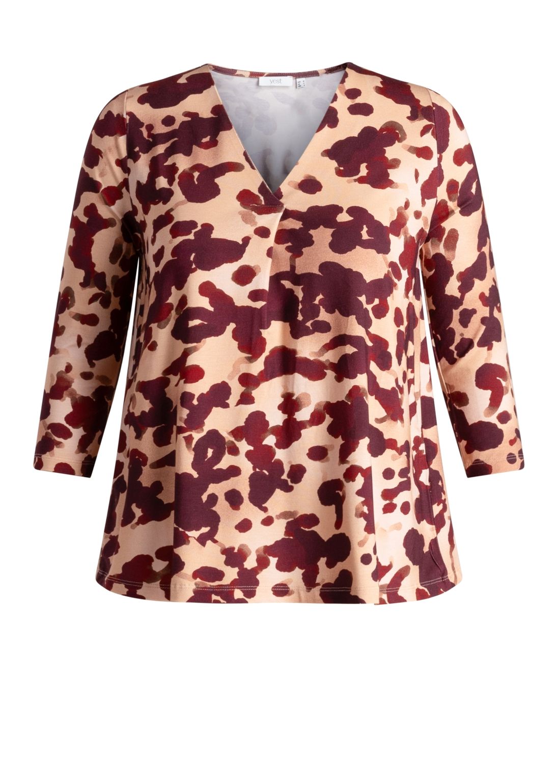 Yest Curve Hou je van een print die eruit sprin Wine Red/Multi Colou A006709