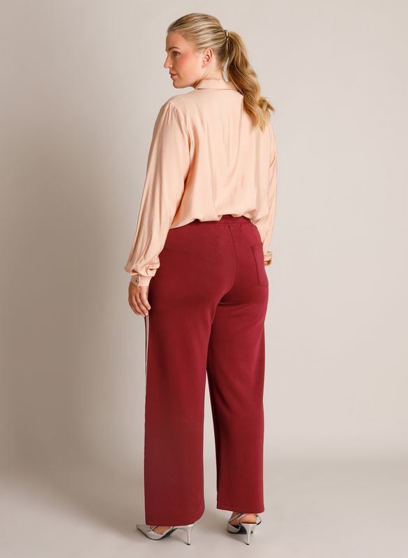 Yest Curve Wine Red/Beige Cream A006455
