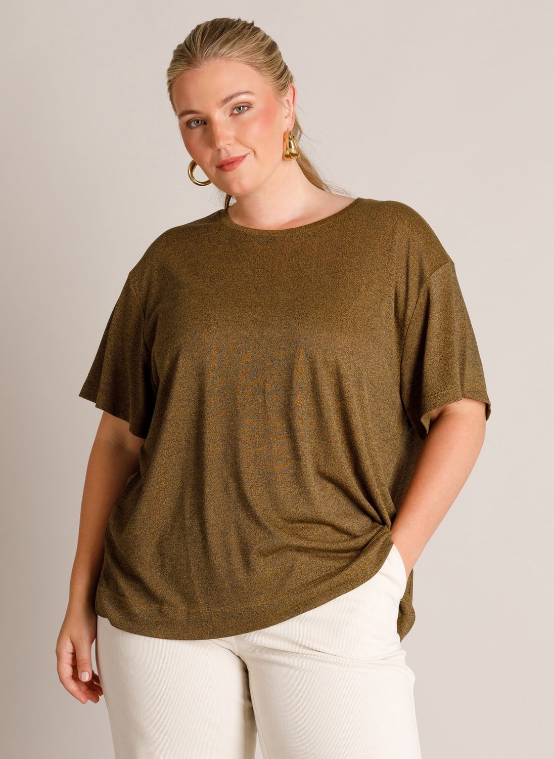Yest Curve T-shirt Bronze A006711