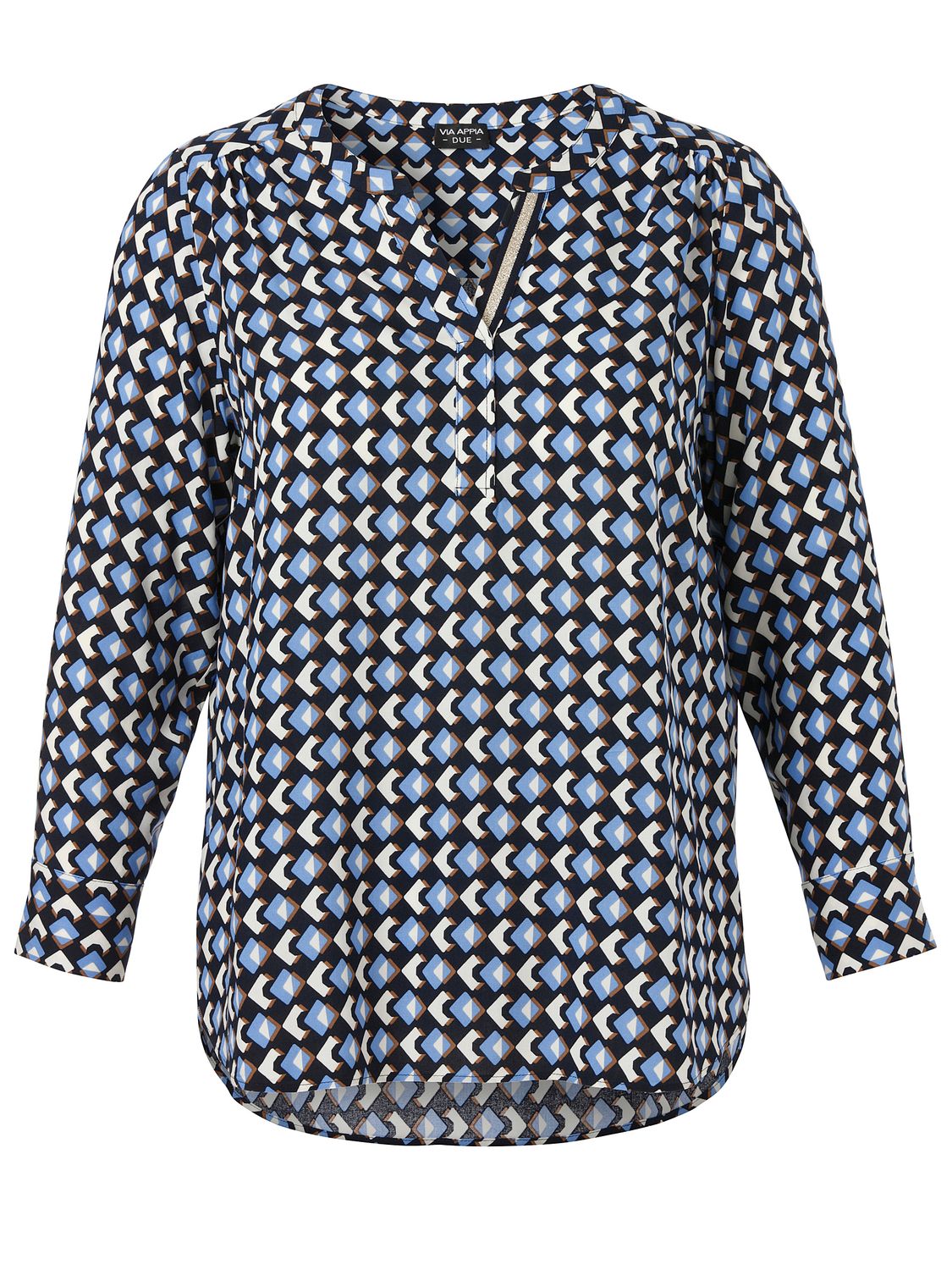 Via Appia Due Blouse Blauw 2615661