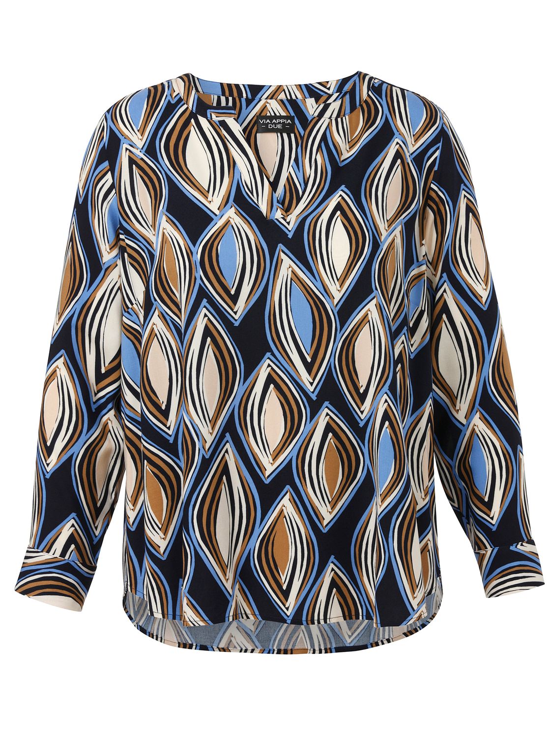 Via Appia Due Blouse Marine 2625980