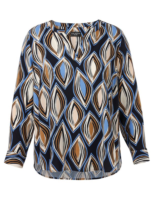 Via Appia Due Blouse Marine 2625980