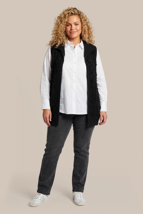 Exxcellent Irmany gebreid gilet Zwart 26WME02