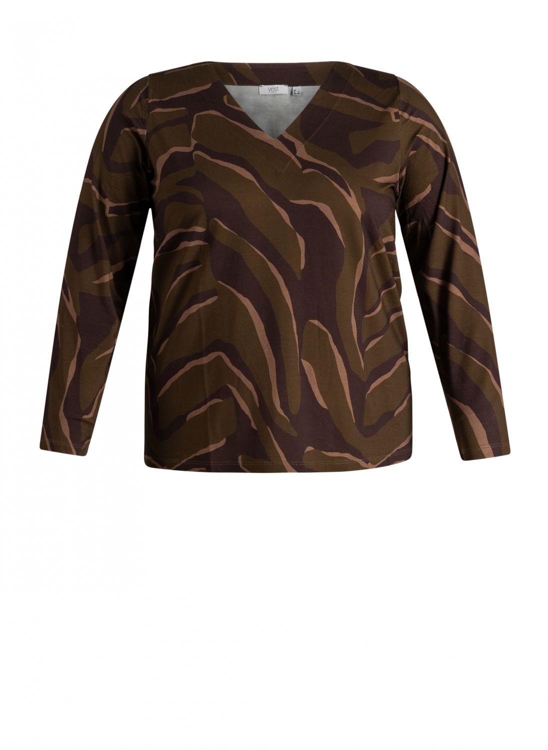 Yest Curve Vilma Brown/Olive Green A006737