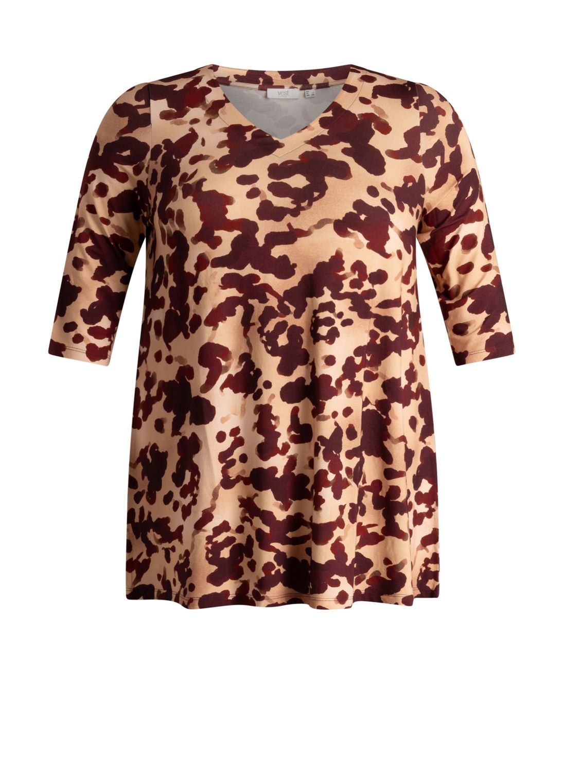 Yest Curve Top Wine Red/Multi Colou A006705