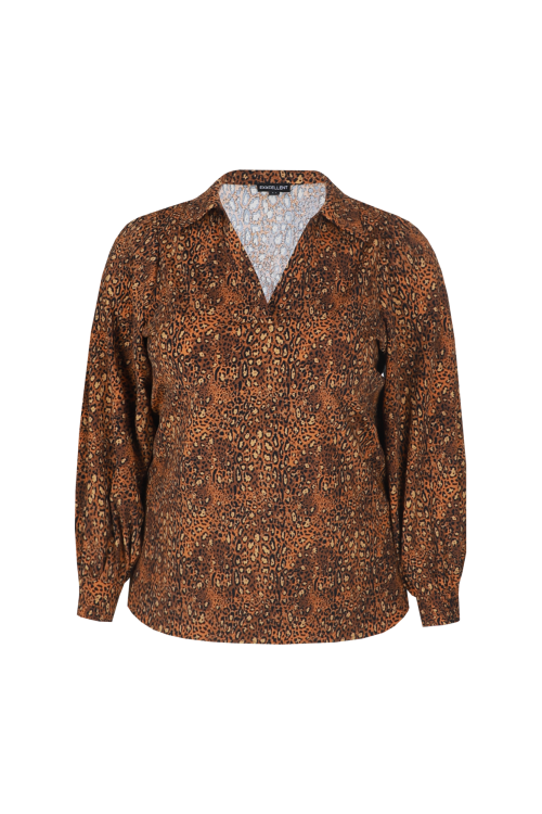 Exxcellent Galene Top Cappuccino/Bruin 26WZE08