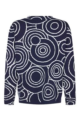 Sunday Pullover Blauw multicolor 6986-6491