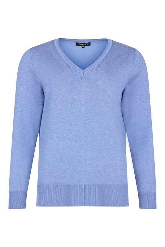 Sunday Pullover Blauw 6417-6030