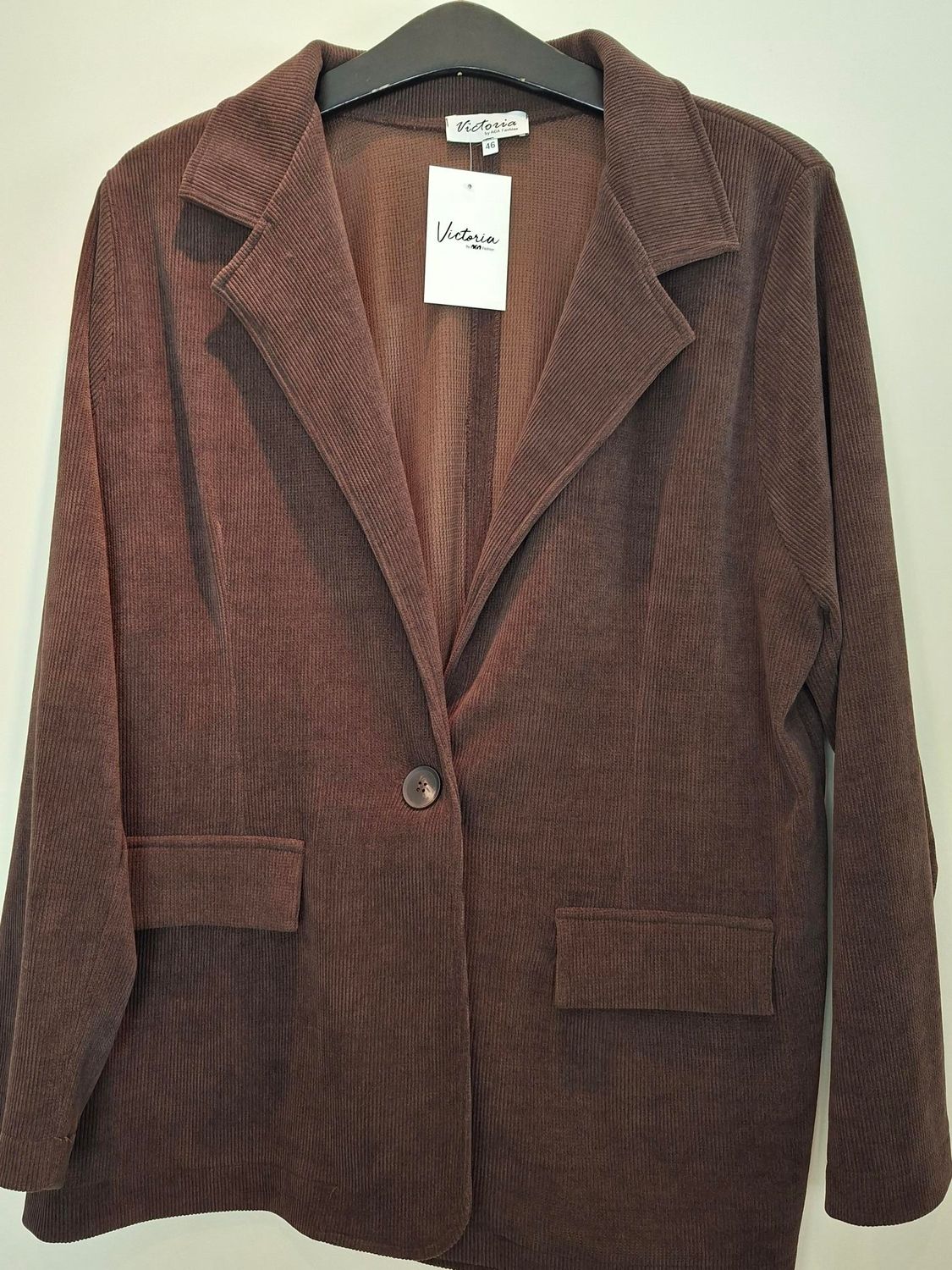 Victoria Blazer Bruin 66300.8
