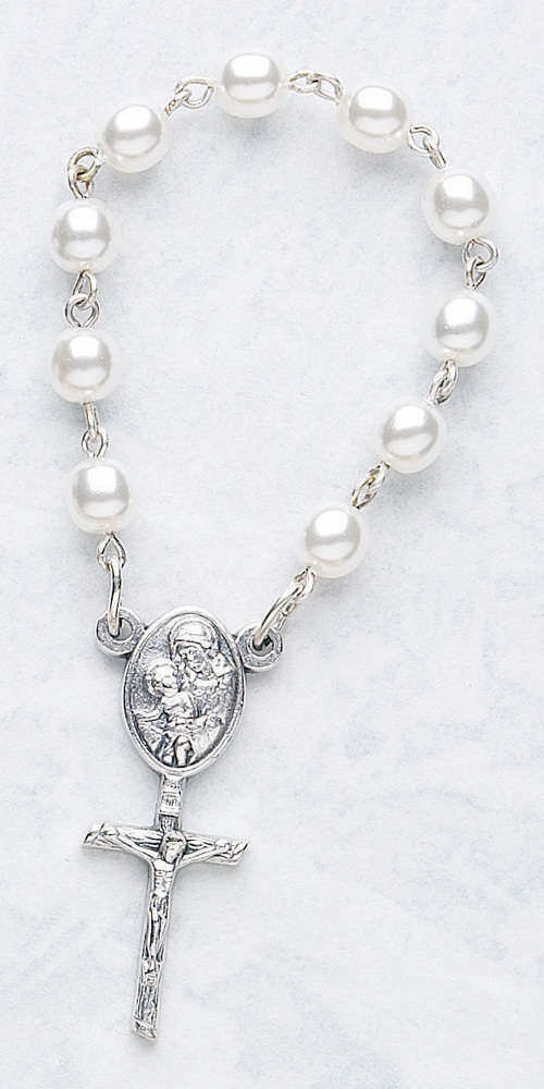One Decade Rosary Pearl