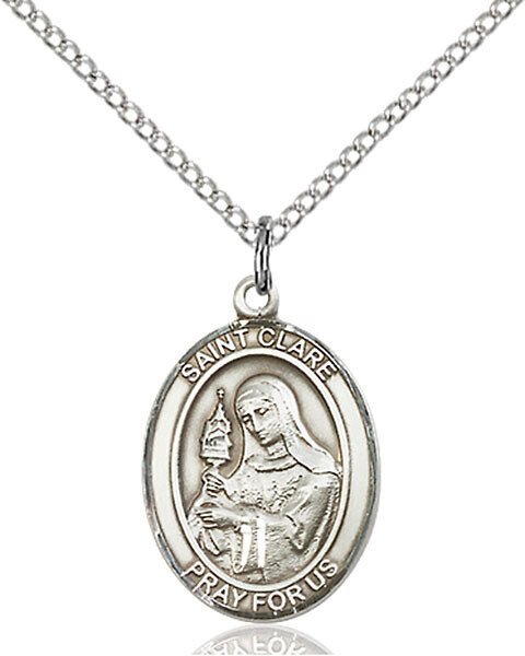 St. Clare of Assisi Pendant