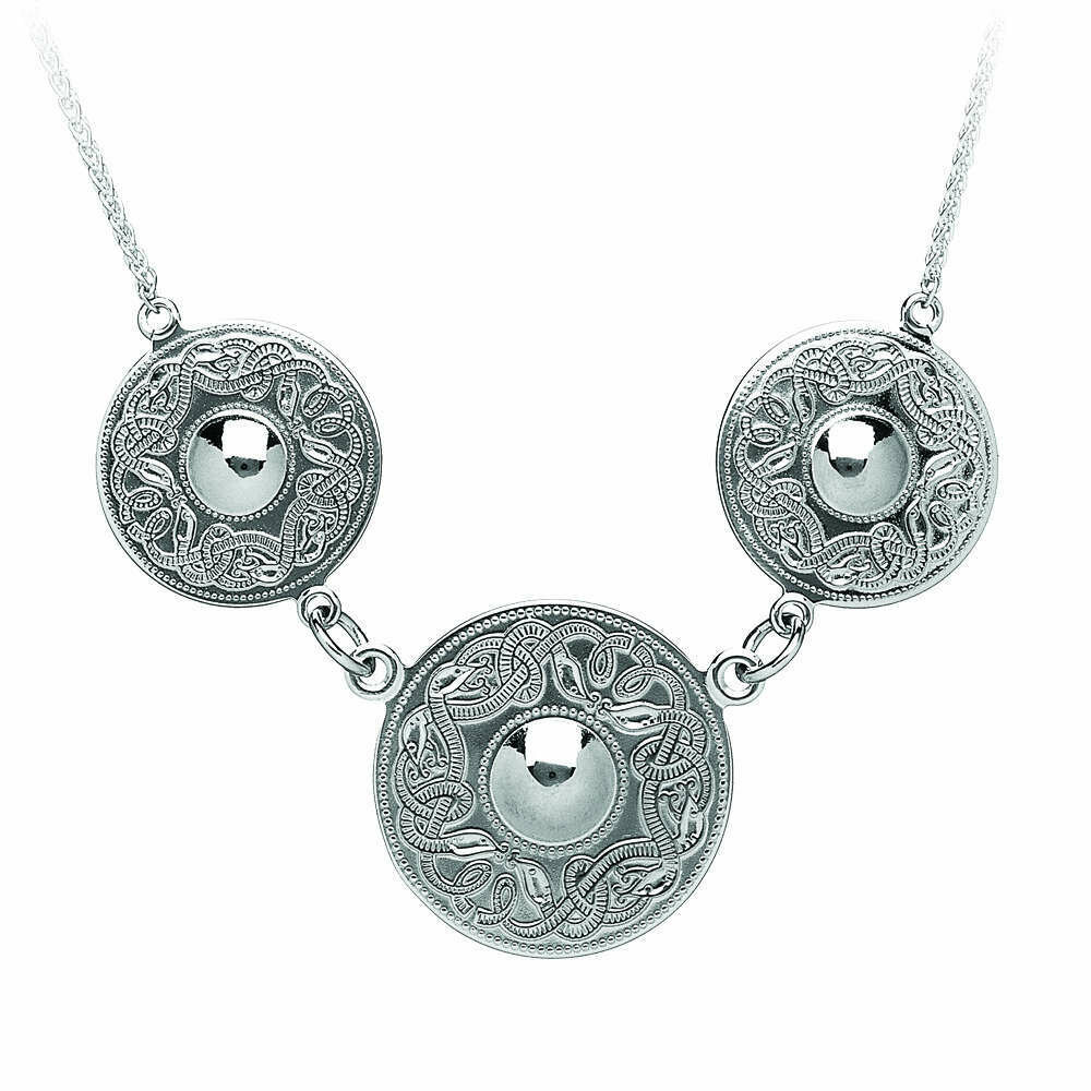 Sterling Silver Original Celtic Warrior® Triple Necklace & 18" Sterling Silver Chain