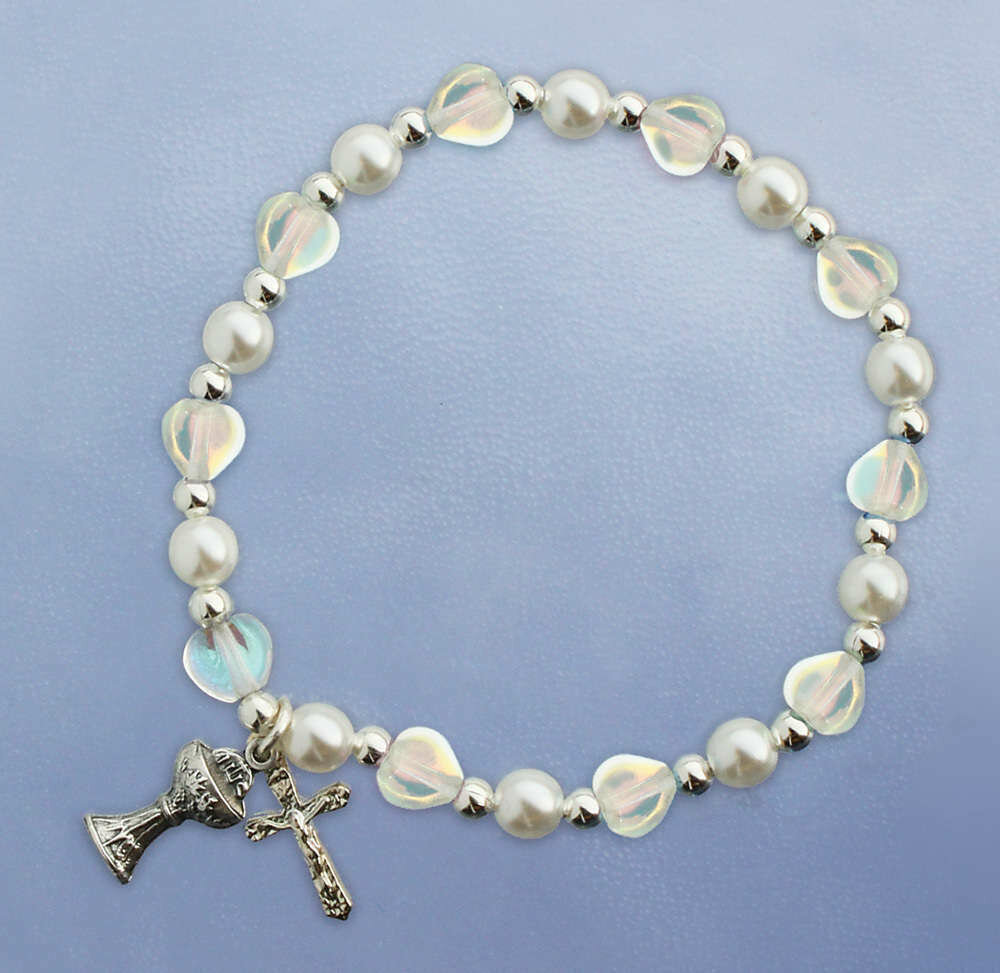 Youth Crystal Hearts Bracelet
