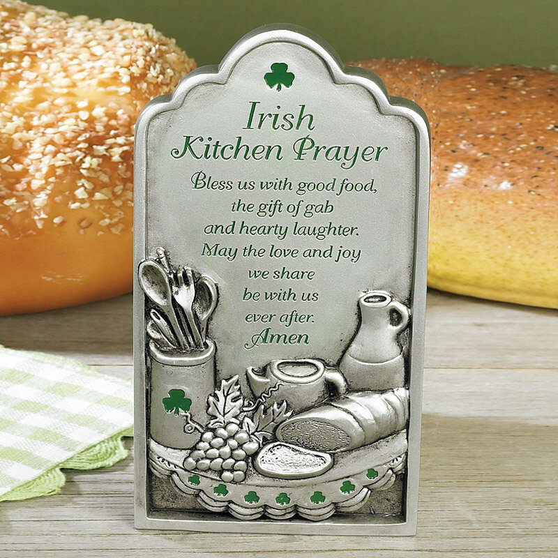 "Irish Kitchen Prayer" Plaque