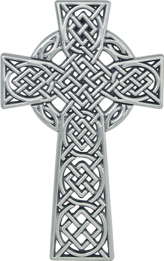 4.5" Celtic Knot Irish Wall Cross