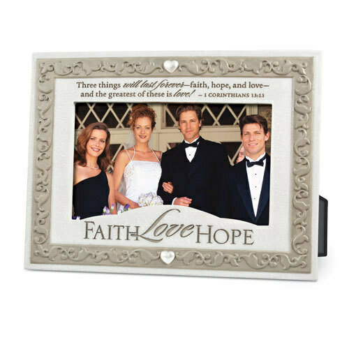 Faith Hope Love Picture Frame
