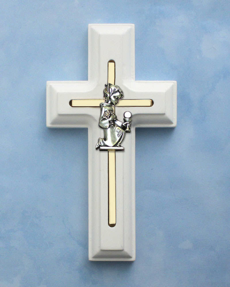 First Holy Communion White Cross- Girl
