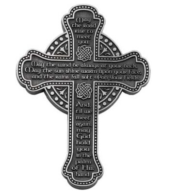 5.5&quot; Irish Blessing Message Wall Cross