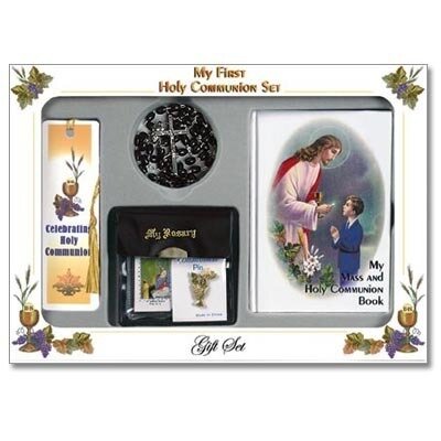 First Holy Communion Deluxe Gift Set Traditional Edition- Boy