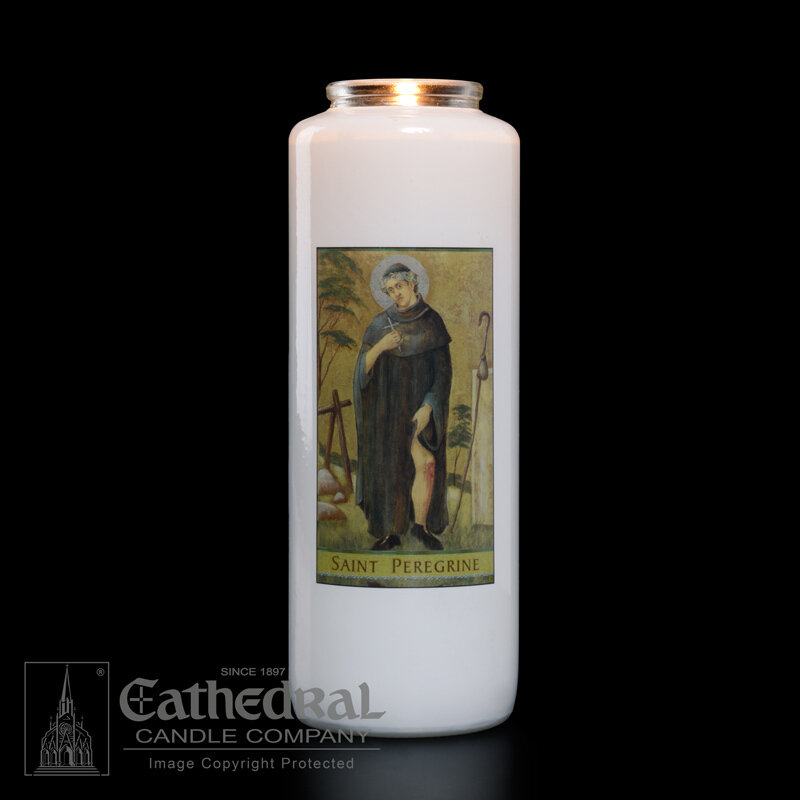 St. Peregrine, Case of 12 Candles
