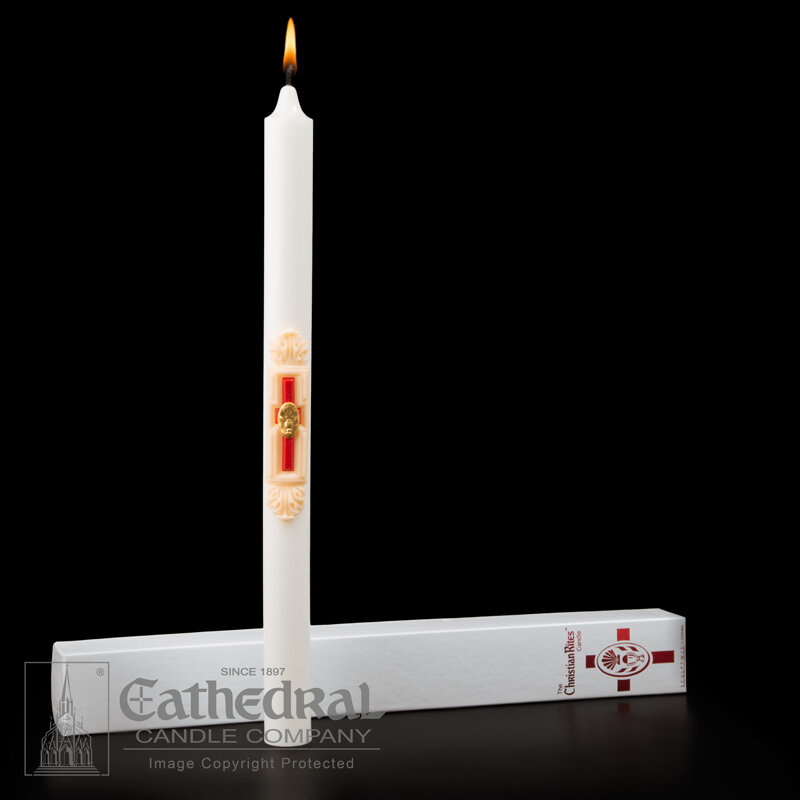 The Christian Rites™ Candle- R.C.I.A. Candle