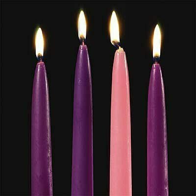 Refill Candles--Set of four 10" x 3/4"