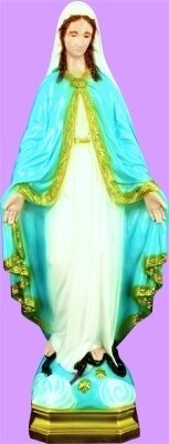 24" Our Lady of Grace- Full Color Finish