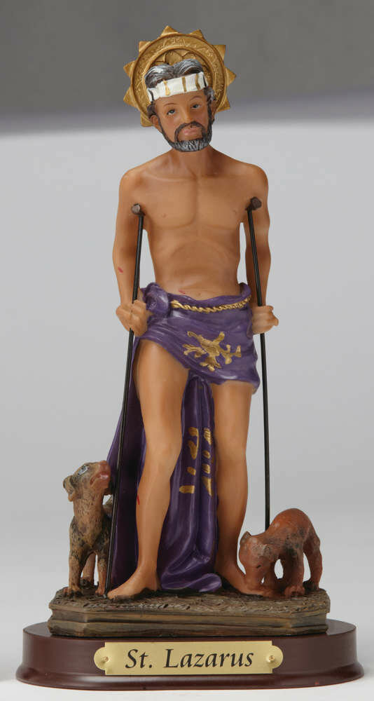 8&quot; St. Lazarus Statue Disc.