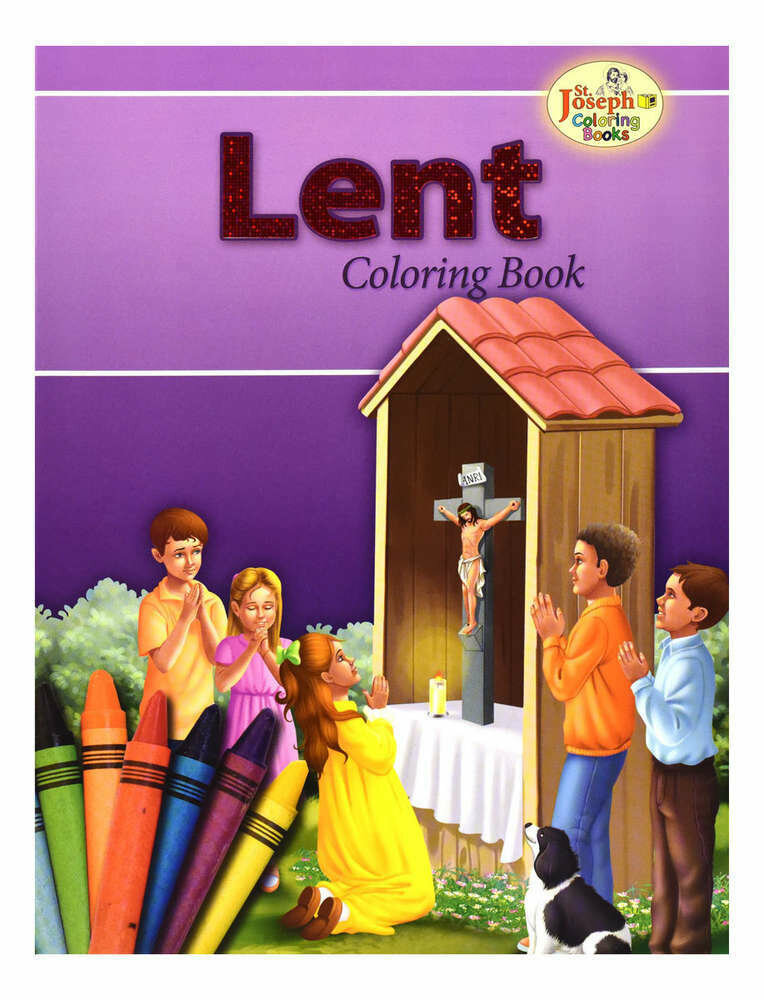 Coloring Book About Lent